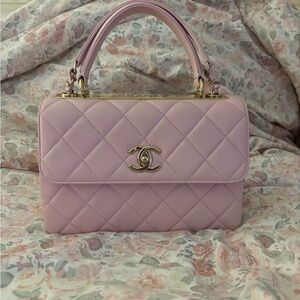 Chanel Trendy CC small light pink 24S